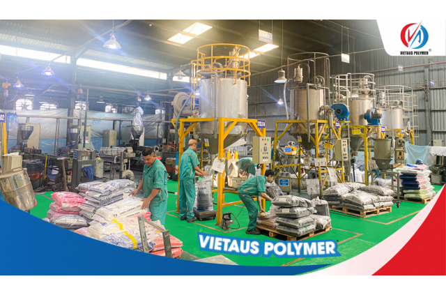 Vietaus Polymer: Đối Tác Tin Cậy Với Năng Lực Sản Xuất 300-500 Tấn Hạt Màu, Bột Màu và Phụ Gia Compound Cho Sản Xuất Nhựa Mỗi Tháng