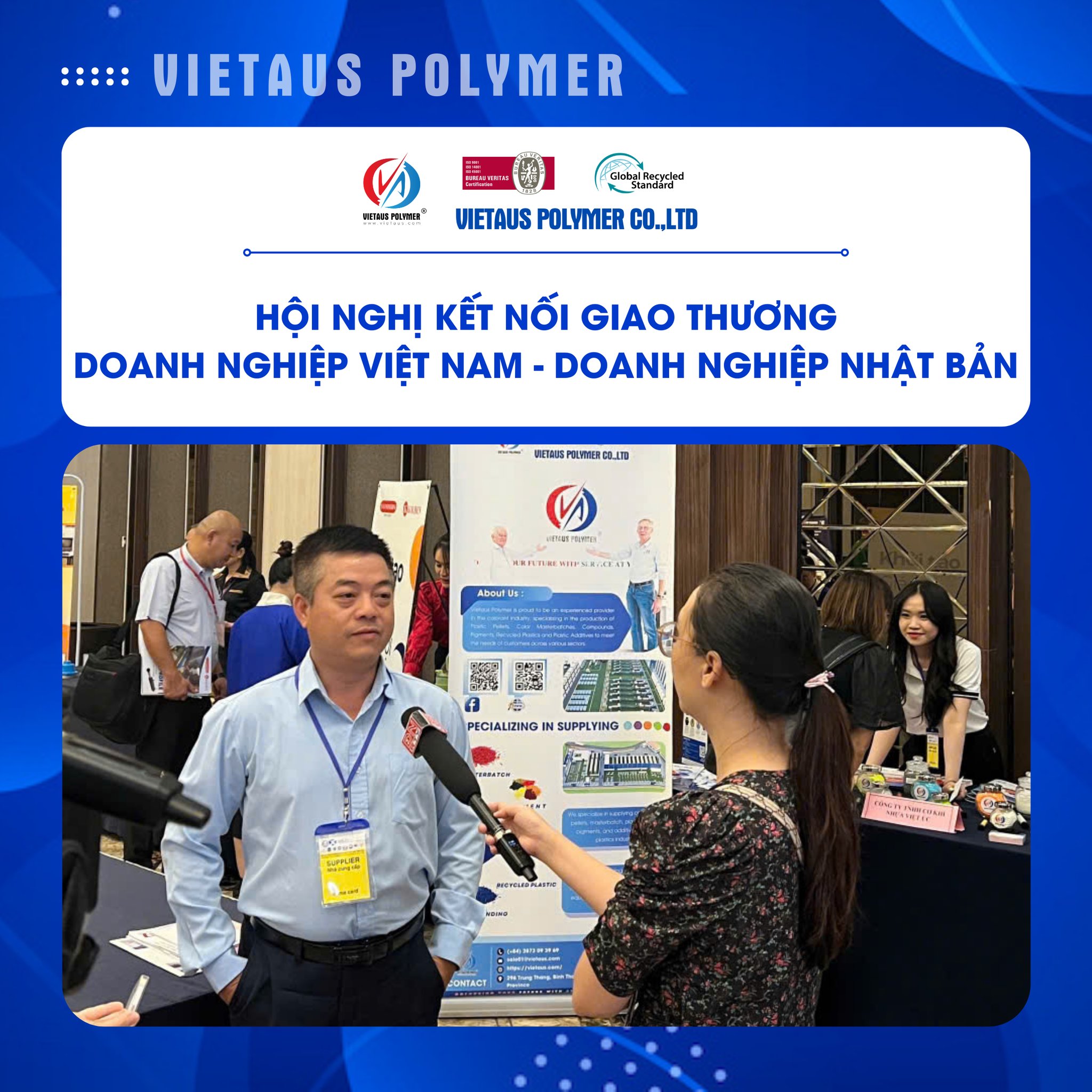 VietAus Polymer tham gia Hội nghị Kết nối Giao thương Doanh nghiệp Việt Nam - Nhật Bản 2024